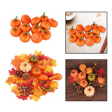 Maxbell Artificial Pumpkin Fall Foam Crafts Halloween Christmas Autumn Holiday Decor 50Pcs 21cmx19cmx5cm