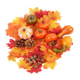 Maxbell Artificial Pumpkin Fall Foam Crafts Halloween Christmas Autumn Holiday Decor 50Pcs 21cmx19cmx5cm
