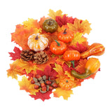 Maxbell Artificial Pumpkin Fall Foam Crafts Halloween Christmas Autumn Holiday Decor 50Pcs 21cmx19cmx5cm