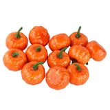 Maxbell Artificial Pumpkin Fall Foam Crafts Halloween Christmas Autumn Holiday Decor 12Pcs 5.5cm