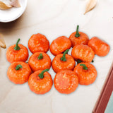 Maxbell Artificial Pumpkin Fall Foam Crafts Halloween Christmas Autumn Holiday Decor 12Pcs 5.5cm