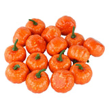 Maxbell Artificial Pumpkin Fall Foam Crafts Halloween Christmas Autumn Holiday Decor 12Pcs 5.5cm