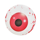 Maxbell Halloween Inflatable Eyeball Scary Eye Balls Toys for Garden Party Decor Red 1PC