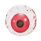 Maxbell Halloween Inflatable Eyeball Scary Eye Balls Toys for Garden Party Decor Red 1PC