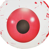 Maxbell Halloween Inflatable Eyeball Scary Eye Balls Toys for Garden Party Decor Red 1PC