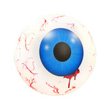 Maxbell Halloween Inflatable Eyeball Scary Eye Balls Toys for Garden Party Decor Blue 1PC