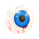 Maxbell Halloween Inflatable Eyeball Scary Eye Balls Toys for Garden Party Decor Blue 1PC