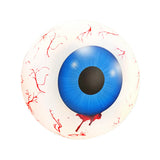 Maxbell Halloween Inflatable Eyeball Scary Eye Balls Toys for Garden Party Decor Blue 1PC