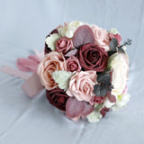Maxbell Artificial Bridal Wedding Holding Bouquets for Anniversary Wedding Party
