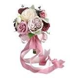 Maxbell Artificial Bridal Wedding Holding Bouquets for Anniversary Wedding Party