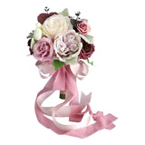 Maxbell Artificial Bridal Wedding Holding Bouquets for Anniversary Wedding Party