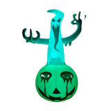 Maxbell Halloween Inflatable Pumpkin LED Lights Patio Courtyard Outdoor Party Lawn