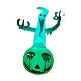 Maxbell Halloween Inflatable Pumpkin LED Lights Patio Courtyard Outdoor Party Lawn