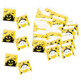 Maxbell 100x Cookie Bags Self Sealing cookie Bags Candy Bags for Candies Cards Style B