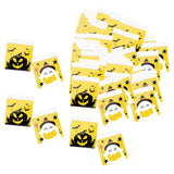 Maxbell 100x Cookie Bags Self Sealing cookie Bags Candy Bags for Candies Cards Style B