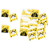Maxbell 100x Cookie Bags Self Sealing cookie Bags Candy Bags for Candies Cards Style B