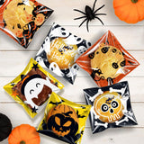 Maxbell 100x Cookie Bags Self Sealing cookie Bags Candy Bags for Candies Cards Style B
