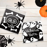 Maxbell 100x Cookie Bags Self Sealing cookie Bags Candy Bags for Candies Cards Style C