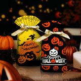 Maxbell 50Pcs Halloween Candy Bags Treat Bags Gift Bags for Home Wedding Christmas Yellow