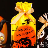 Maxbell 50Pcs Halloween Candy Bags Treat Bags Gift Bags for Home Wedding Christmas Yellow