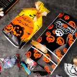 Maxbell 50Pcs Halloween Candy Bags Treat Bags Gift Bags for Home Wedding Christmas Yellow