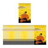 Maxbell 50Pcs Halloween Candy Bags Treat Bags Gift Bags for Home Wedding Christmas Yellow