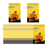 Maxbell 50Pcs Halloween Candy Bags Treat Bags Gift Bags for Home Wedding Christmas Yellow