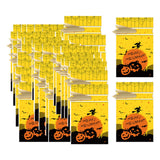 Maxbell 50Pcs Halloween Candy Bags Treat Bags Gift Bags for Home Wedding Christmas Yellow