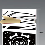 Maxbell 50Pcs Halloween Candy Bags Treat Bags Gift Bags for Home Wedding Christmas Black White