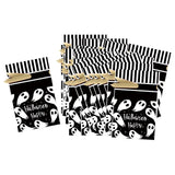 Maxbell 50Pcs Halloween Candy Bags Treat Bags Gift Bags for Home Wedding Christmas Ghost