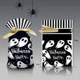 Maxbell 50Pcs Halloween Candy Bags Treat Bags Gift Bags for Home Wedding Christmas Ghost