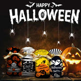 Maxbell 50Pcs Halloween Candy Bags Treat Bags Gift Bags for Home Wedding Christmas Ghost