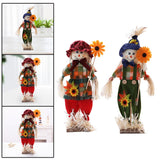 Maxbell Standing doll Portable Exquisite Cute for Desk Gift Halloween Party Red