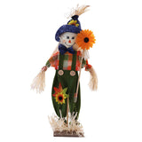 Maxbell Standing doll Portable Exquisite Cute for Desk Gift Halloween Party Blue
