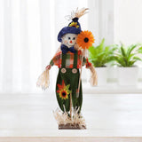 Maxbell Standing doll Portable Exquisite Cute for Desk Gift Halloween Party Blue