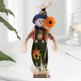 Maxbell Standing doll Portable Exquisite Cute for Desk Gift Halloween Party Blue