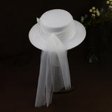 Maxbell Brides Hat Wide Brim Hat for Bridal Shower Bachelorette Parties Engagement