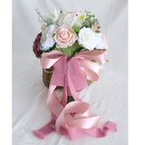 Maxbell Wedding Bride Bouquet Cascading Bouquet for Bride Ceremony Anniversary