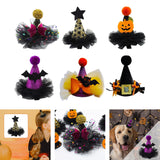 Maxbell Small Dog Cat Cosplay Hat Party Cosplay Hats Ornaments Decorate Funny Caps Golden Ball