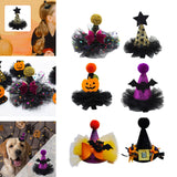 Maxbell Small Dog Cat Cosplay Hat Party Cosplay Hats Ornaments Decorate Funny Caps Golden Ball