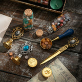 Maxbell DIY Sealing Wax Set for Wedding Invitation Christmas Letters