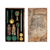 Maxbell DIY Sealing Wax Set for Wedding Invitation Christmas Letters