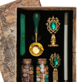 Maxbell DIY Sealing Wax Set for Wedding Invitation Christmas Letters