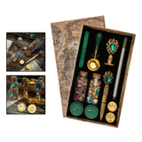 Maxbell DIY Sealing Wax Set for Wedding Invitation Christmas Letters