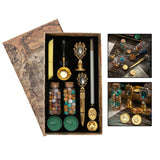 Maxbell DIY Sealing Wax Set for Wedding Invitation Christmas Letters