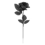 Maxbell Polyester Roses Halloween Table Centerpieces Party Decor black