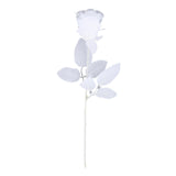 Maxbell Polyester Roses Halloween Table Centerpieces Party Decor all white