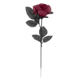 Maxbell Polyester Roses Halloween Table Centerpieces Party Decor dark red