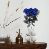 Maxbell Polyester Roses Halloween Table Centerpieces Party Decor blue