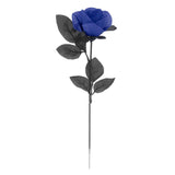 Maxbell Polyester Roses Halloween Table Centerpieces Party Decor blue